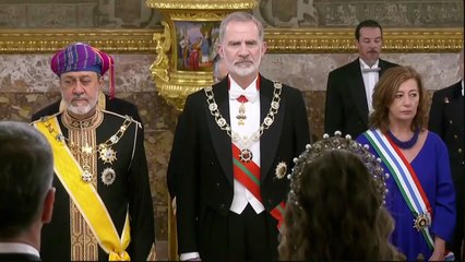 Cena de gala en homenaje al Sultán de Omán, Haitham Bin Tarik