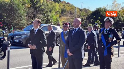 4 Novembre, Lorenzo Fontana al Sacrario militare di Redipuglia rende omaggio ai Caduti