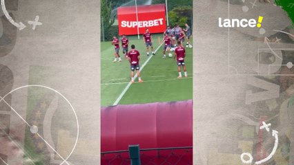 São Paulo tem clima leve e bobinho antes de jogo contra o Flamengo