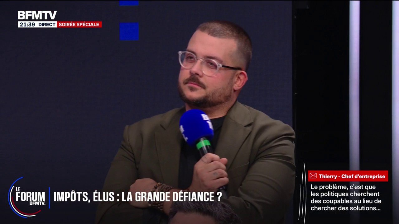 Crise politique: "Proposez-vous des idées et faites avancer notre pays", exige Benoît, chef d'entreprise