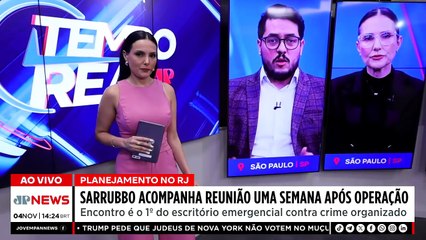 COMBATE AO CRIME ORGANIZADO | TEMPO REAL - 04/11/25