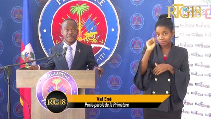 Pòt pawòl Primati a prezante bilan travay chèf gouvènman pou semèn pase a.