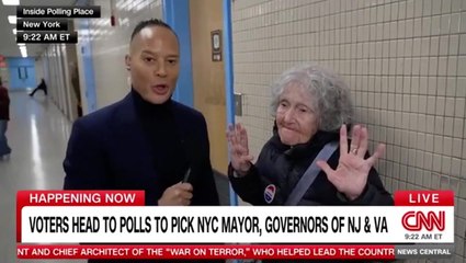 ‘I’m going to put my teeth in now’ 91-year-old Mamdani voter named Glory goes viral on CNN interview