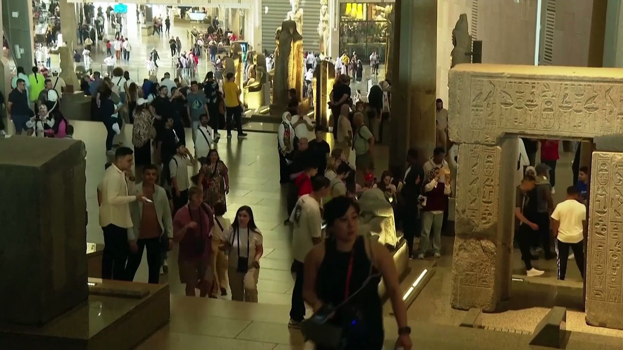 فيديو. بعد عقدين من التحضير... المتحف المصري ال...