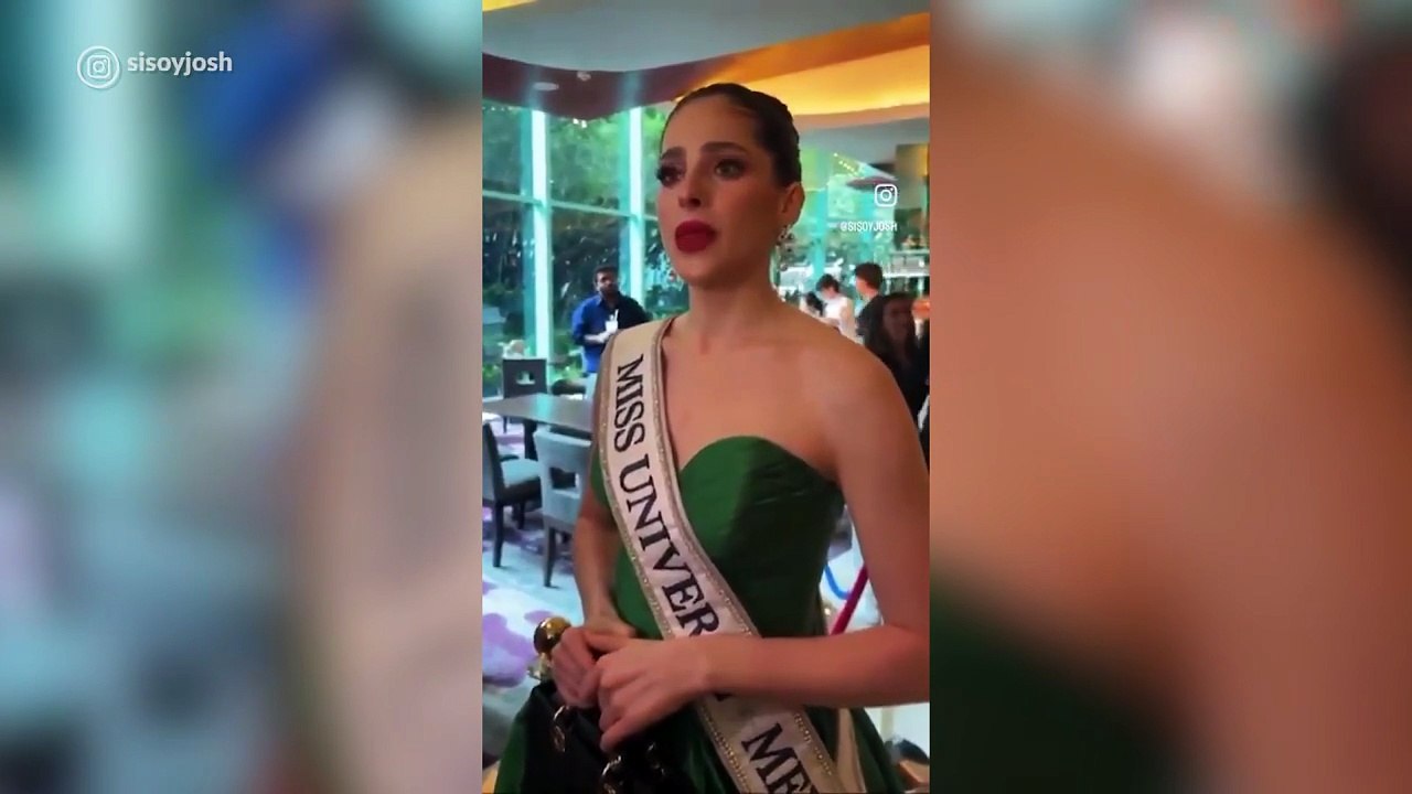 Escándalo en Miss Universo, insultan a Fátima Bosch, Miss México 2025, y ella enfrenta a directivo