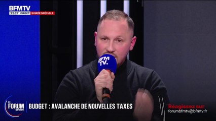 FORUM BFMTV - "Je lance un appel à tous les politiques, pesez le pour et le contre avant de voter une taxe", lance Ouahmed, buraliste