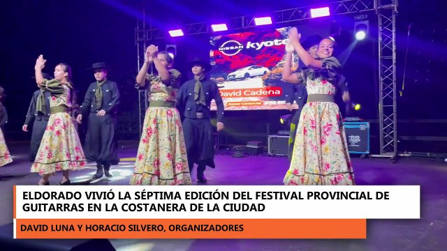 Eldorado vivió la séptima edición del Festival Provincial de Guitarras en la Costanera