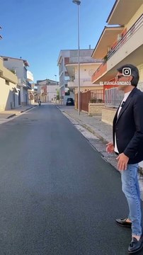 Mondragone (CE) - Ultimazione i lavori di rifacimento di Via Como (04.11.25)