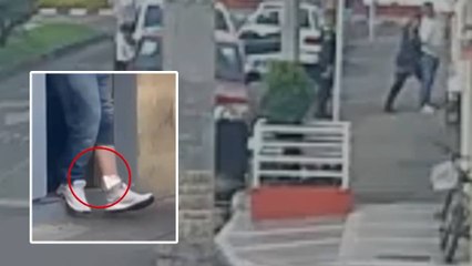 Ladrón casi protagoniza un accidente durante persecución en Bogotá: tenía un brazalete del Inpec