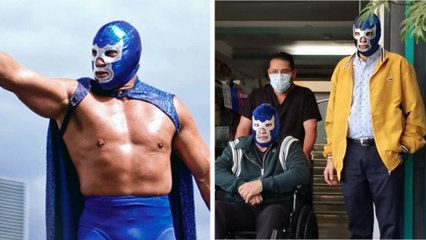 Blue Demon Jr. reaparece en medio de recuperación tras accidente automovilístico: "Me siento relativamente bien"