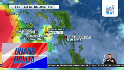 Weather update as of 6AM (November 5, 2025) | Unang Balita
