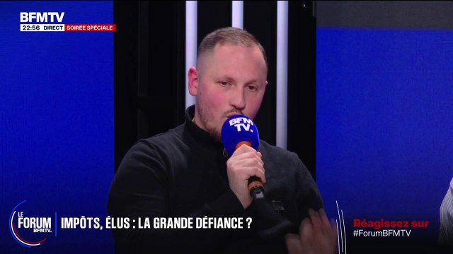 FORUM BFMTV - Pour le budget, Ouahmed, buraliste, propose de remettre le paquet de cigarettes à 10 euros