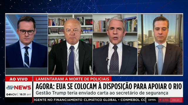 EUA podem ajudar a combater facções criminosas no RJ? D’Avila debate apoio de Trump
