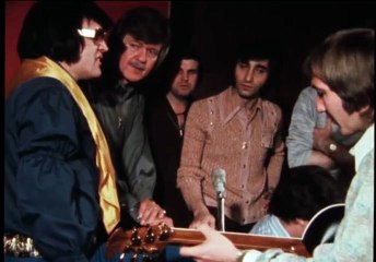 Elvis Presley and his love for gospel music.