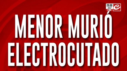 Menor murió electrocutado: su vecina le habría prometido $1.000 para que baje un pasacalles
