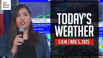 Early Morning Weather Update for November 5, 2025 ☀️