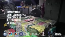 PJ divulga vídeo de operação que intercetou submersível com cocaína