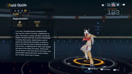 aegiochusmon all digivolution/de-digivolution/profile Digimon Story Time Stranger