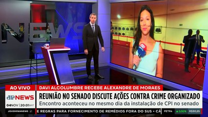 Senado instala CPI do crime organizado após reunião com Moraes e Alcolumbre