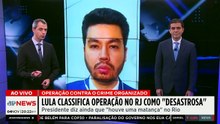 Lula classifica megaoperação no Rio como desastrosa e cobra investigação