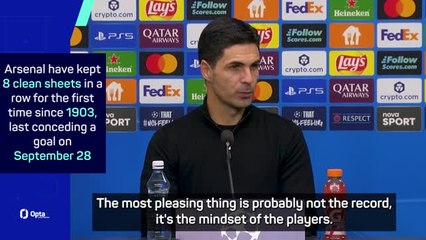 Arteta hails another defensive masterclass as Arsenal break 122-year-old record