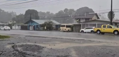 Se mantiene aviso de vigilancia por lluvias en Bocas del Toro