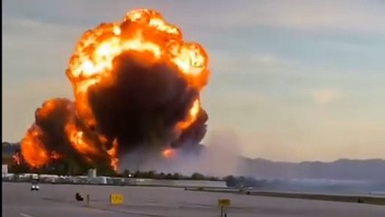 Accidente de avión ocasiona fuerte incendio en Kentucky