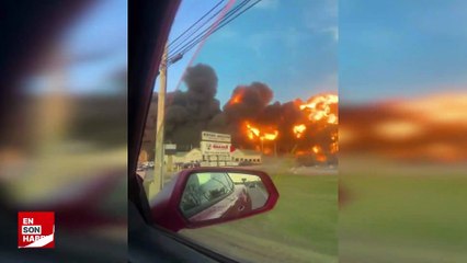 ABD'de kargo uçağı düştü