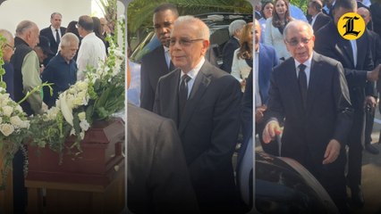 Danilo Medina y Raquel Peña acuden a actos fúnebres de Marcelo Bermúdez