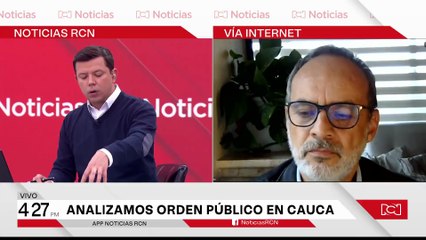 Análisis de situación de orden público en Cauca