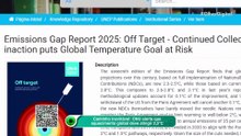Caminho inevitável ONU alerta que aquecimento global deve atingir 2,5°C
