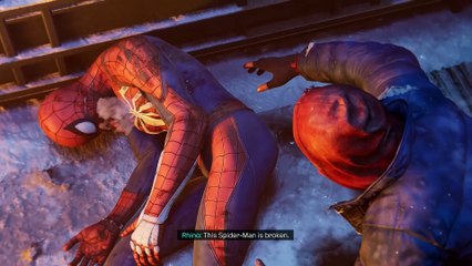 Miles discovering his Bio-Electro powers for the first time.