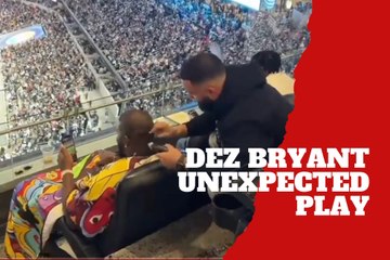 Dez Bryant surprises fans with unexpected move during Cowboys game