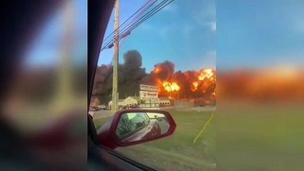 Un avión de UPS se estrella tras el despegue en el aeropuerto internacional de Kentucky