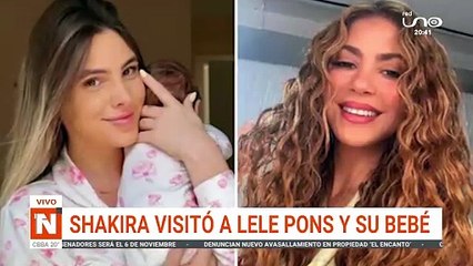 SHAKIRA VISITÓ A LELE PONS