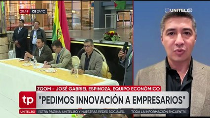 “Vamos a facilitar el comercio y la actividad productiva para que la economía se reactive”, señala asesor económico de Paz