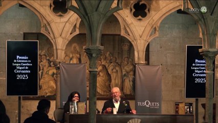 Gonzalo Celorio, Premio Cervantes 2025, defiende la fuerza del lenguaje y esperanza en la literatura