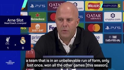 Slot hails 'impressive' Liverpool win over 'incredible' Real Madrid