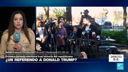 Directo D. C. y la primera jornada electoral en Estados Unidos desde la victoria de Trump