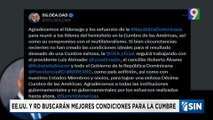 EE.UU y RD buscaran mejor lugar tras reprogramación para Cumbre de las Américas | Emisión Estelar SIN