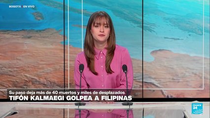 Tifón Kalmaegui arrasa Filipinas y deja inundaciones y destrucción