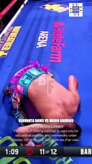 Tank Davis TOOK the HITS! Just to set up this BODY SHOT!