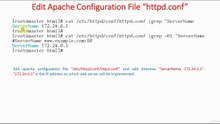 Add ServerName Directive in Configuration File | Launch Single Website Using Apache Web Server | Apache Web Server