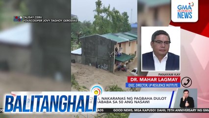 Panayam kay Dr. Mahar Lagmay, Exec. Director, UP Resilience Institute | Balitanghali