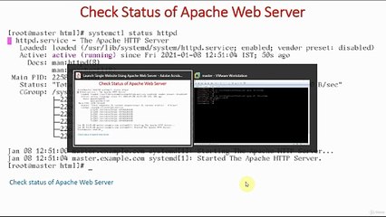 Start Apache Server | Launch Single Website Using Apache Web Server | Apache Web Server