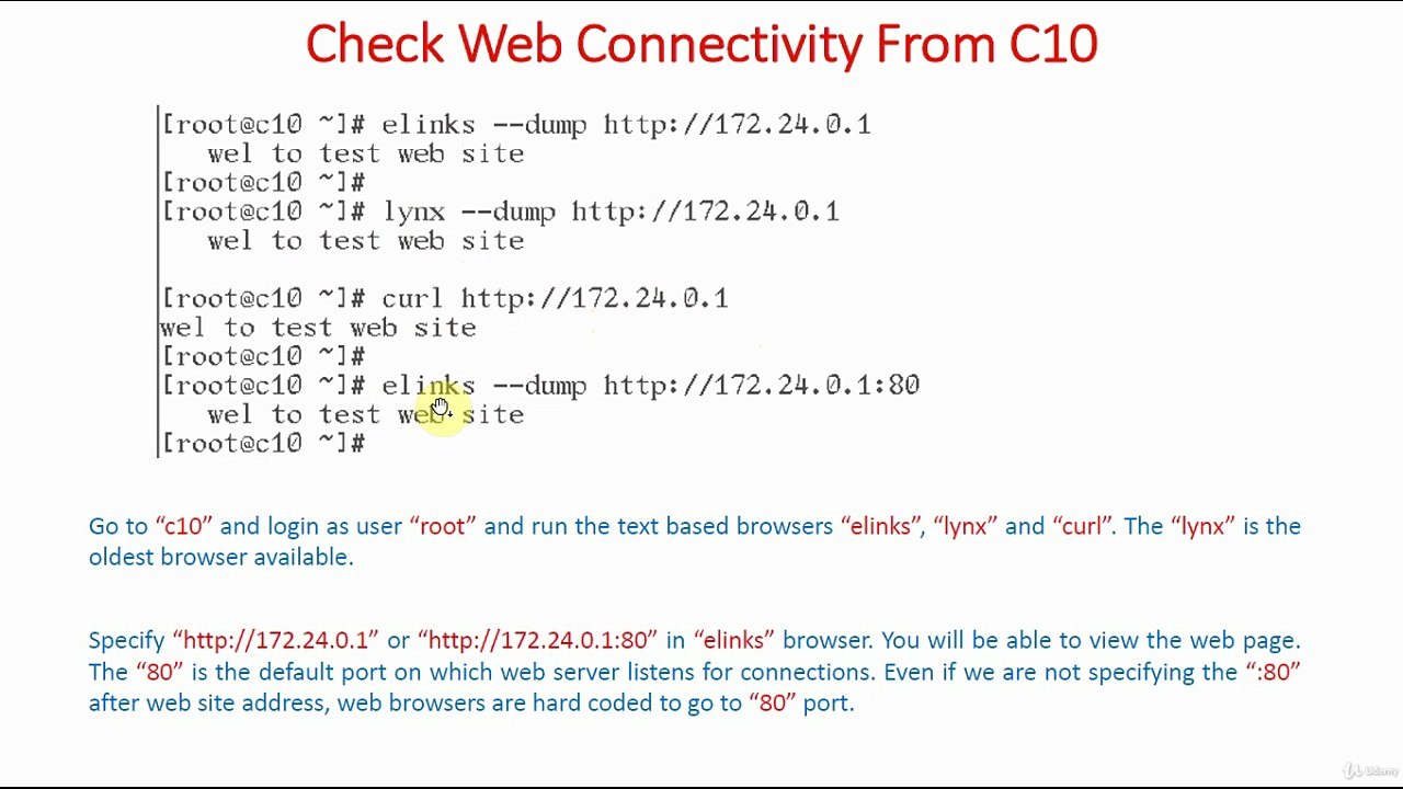 Test Web Connectivity From C10 | Launch Single Website Using Apache Web Server | Apache Web Server