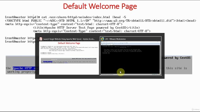 Default Welcome Page - Demo | Launch Single Website Using Apache Web Server | Apache Web Server