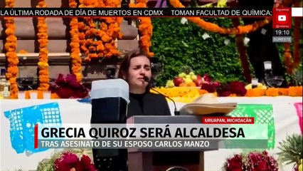 Viuda de Carlos Manzo tomará la presidencia de Uruapan | Rodrigo Rico, 4 de noviembre de 2025