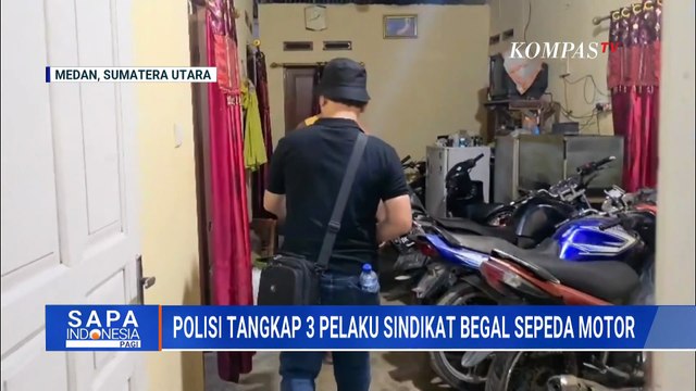 Polisi Ringkus Komplotan Begal Motor di Medan yang Sudah 32 Kali Lancarkan Aksi | SAPA PAGI