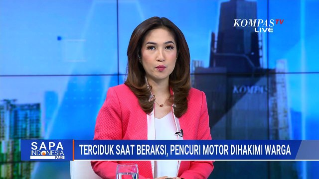 Maling Motor di Tanjung Priok Keciduk Saat Beraksi, Pelaku Babak Belur Diamuk Warga | SAPA PAGI